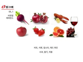 페퍼민트, 매실, 녹차
청포도, 할라피뇨
05_1!
비쥬얼!
레퍼런스
 