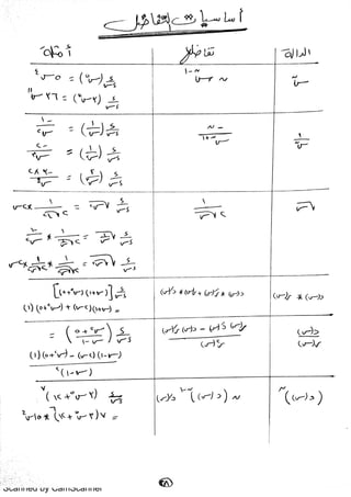 الأساسيات الحساب,حساب مثلثات, الهندسة الفراغية , التفاضل Slide 29