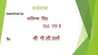 सर्वनर्वनाम
 