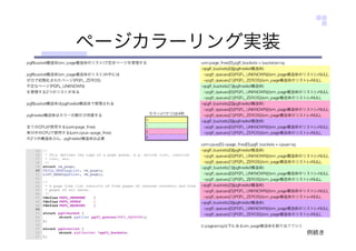 ページカラーリング実装
例続き
 