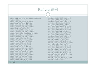 20 / 48
Ref v.2 範例
bk11_ssea_2R1_list_5t_%e6%a8%93%e9%9b
%a8%e6%99%b4
bk11_info_2R5_books_4_18519
bk11_cate_2R2_list_44t_105
bk11_cate_2R2_list_47t_105
mobile_viewer_1M1_dm_1_20470
bk11_cate_2L2_top_9_118
romance_tag_2R2_list_14t_147
mobile_viewer_1M1_dm_1_20470
mobile_info_1M3_introduce_0_19664
bk11_info_2R5_books_2_21446
mobile_viewer_1M1_dm_1_20470
mobile_cate_1M1_new_10_98
bk11_info_2R6_series_1_22041
bk11_info_2R5_abuy_5_20952
mobile_cate_1M1_new_12_98
bk11_info_2L1_new_2_12415
bk11_cate_2R2_list_4s_105
mobile_viewer_1M1_dm_1_20152
bk11_cate_2R2_list_4i_105
bk11_info_2R5_books_1_17685
bk11_cate_2R2_list_4i_105
bk11_info_2R6_catrec_3_19836
bk11_info_2L1_new_10_22202
bk11_info_2R5_series_1_22216
bk11_viewer_1M1_dm_1_21599
rentbook_index_2R2_list_1r_0
bk11_cate_2R2_list_5i_113
rentbook_index_2R2_list_1r_0
bk11_info_2R5_books_1_15472
bk11_info_2R5_abuy_4_18634
bk11_info_2R6_series_2_22041
bk11_info_2R6_series_3_22041
bk11_info_2R6_series_1_15465
bk11_info_2L1_new_9_17676
bk11_info_2R6_series_2_18285
bk11_info_2R7_aview_2_18286
rentbook_index_2R2_list_1r_0
mobile_viewer_f1_pu_2_15107
mobile_viewer_f1_pu_2_15107
mobile_viewer_1M1_dm_1_15139
mobile_info_1M7_series_1_14563
bk11_cate_2R2_list_14i_113
bk11_info_2R6_series_1_15432
bk11_info_2R6_series_3_22041
mobile_viewer_1M1_dm_1_15140
mobile_info_1M4_abuy_2_14564
mobile_viewer_1M1_dm_1_15140
mobile_info_1M9_aview_7_14564
mobile_i_1M2_p1_4_0
mobile_info_1M9_aview_7_14564
mobile_i_1M2_p1_10_0
 