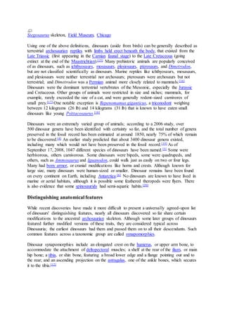 dinosaurs | PDF