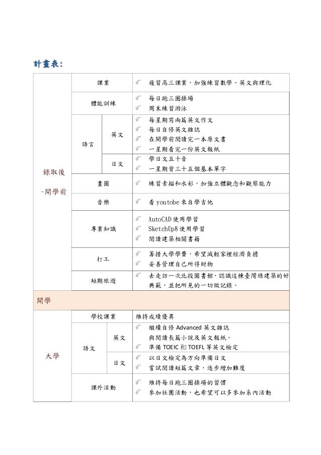 讀書計畫