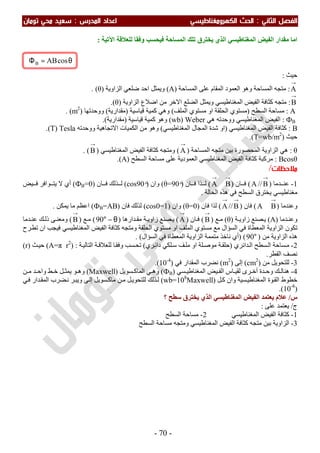 ملزمة الفيزياء سعيد محي تومان -2016