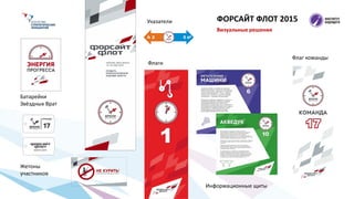 Указатели
Флаги
Информационные щиты
Флаг команды
Батарейки
Звёздных Врат
Жетоны
участников
ФОРСАЙТ ФЛОТ 2015
Визуальные решения
 