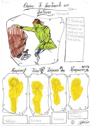Mυθολογία Γ΄τάξης δημοτικού σε comik