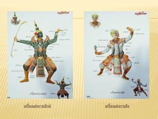 เครื่องแต่งกำยยักษ์ เครื่องแต่งกำยลิง
 