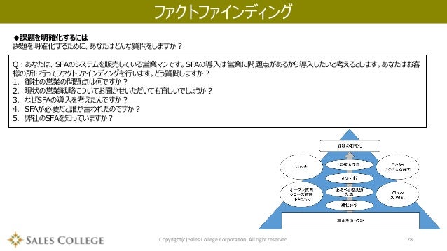 営業プロセス研修資料 営業プロセス研修資料