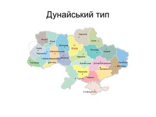 Дунайський тип
 