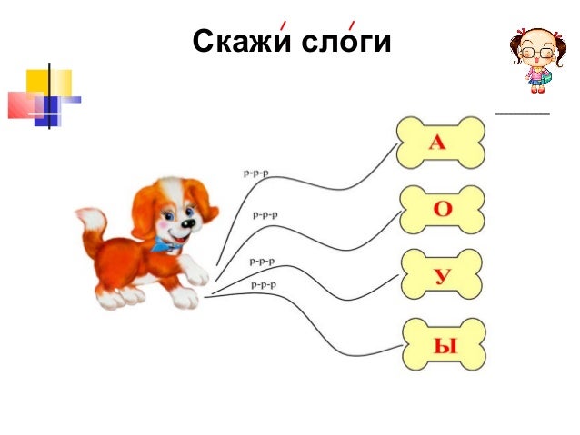 Схема слова собака
