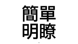 簡單
明瞭86
 
