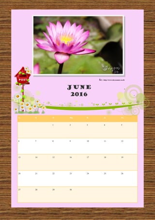 จ. อ. พ. พฤ. ศ. ส. อา.
1 2 3 4 5
6 7 8 9 10 11 12
13 14 15 16 17 18 19
20 21 22 23 24 25 26
27 28 29 30
JUNE
2016
ที่มา : http://www.skyscanner.co.th
 