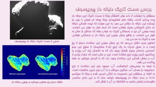 ‫محققان‬‫با‬‫استفاده‬‫از‬‫داده‬‫های‬‫کاوشگر‬‫روزتا‬‫از‬‫سمت‬‫تاریک‬‫این‬‫دنبا‬‫له‬‫دار‬
‫پرده‬‫پرداری‬‫کردند‬.‫یافته‬‫های‬‫فضاپیمای‬‫روزتا‬‫چرخه‬‫ای‬‫فصلی‬‫را‬‫بین‬‫د‬‫و‬
‫نیمکره‬‫این‬‫دنباله‬‫دار‬‫نشان‬‫می‬،‫دهد‬‫به‬‫این‬‫صورت‬‫که‬‫نیمه‬‫شمالی‬‫دن‬‫باله‬
‫دار‬‫دارای‬‫تابستانی‬‫بسیار‬‫طوالنی‬‫است‬‫که‬۵.۵‫سال‬‫به‬‫طول‬‫می‬،‫انجامد‬
‫نیمه‬‫جنوبی‬‫آن‬‫نیز‬‫در‬‫زمستانی‬‫تاریک‬‫به‬‫خواب‬‫رفته‬‫که‬‫حداقل‬۵‫سال‬‫به‬
‫طول‬‫می‬،‫انجامد‬‫در‬‫واقع‬‫بخش‬‫جنوبی‬‫این‬‫دنباله‬‫دار‬‫در‬‫زمستانی‬‫طوالنی‬،
‫سرد‬‫و‬‫تاریک‬‫به‬‫سر‬‫می‬‫برد‬.
‫تصاویر‬‫جدید‬‫نشان‬‫دهد‬‫می‬‫که‬‫زیر‬‫بخش‬‫جنوبی‬‫این‬‫دار‬‫دنباله‬‫مملو‬‫از‬‫ی‬‫خ‬
‫است‬‫و‬‫در‬‫عمق‬‫نزدیک‬‫به‬‫یک‬‫اینچ‬(۲٫۵‫سانتیمتر‬)‫از‬‫سطح‬‫این‬‫جرم‬
،‫آسمانی‬‫ای‬‫ماده‬‫بسیار‬‫شفاف‬‫وجود‬‫دارد‬‫که‬‫به‬‫احتمال‬‫زیاد‬‫آب‬‫زده‬‫یخ‬‫یا‬
‫اکسید‬‫دی‬‫کربن‬‫زده‬‫یخ‬(‫یخ‬‫خشک‬)‫است‬.‫این‬‫در‬‫حالی‬‫است‬‫که‬‫مقدار‬‫زیادی‬‫از‬
‫آب‬‫در‬‫بخش‬‫شمالی‬‫این‬‫دار‬‫دنباله‬‫وجود‬‫دارد‬‫که‬‫با‬‫گرمای‬‫خورشید‬‫به‬‫فض‬‫ا‬
‫پراکنده‬‫می‬‫شود‬.
‫با‬‫توجه‬‫به‬‫های‬‫بررسی‬،‫شده‬‫انجام‬‫آب‬‫موجود‬‫روی‬‫این‬‫دار‬‫دنباله‬‫از‬‫نوع‬
«‫دوتریوم‬»‫یا‬‫همان‬‫آب‬‫سنگین‬‫میباشد‬‫و‬‫با‬‫آب‬‫روی‬‫زمین‬‫متفاوت‬‫اس‬‫ت‬.
‫به‬‫گفته‬‫ی‬‫محققان‬‫این‬‫ماموریت‬‫به‬‫تازگی‬‫تمدید‬‫شده‬‫و‬‫روزتا‬‫تا‬‫س‬‫پتامبر‬
۲۰1۶‫در‬‫مدار‬‫دنباله‬‫دار‬‫چوریوموف‬‫خواهد‬‫ماند‬‫تا‬‫در‬‫این‬ِ‫ن‬‫زما‬ِ‫ب‬‫مناس‬
‫باقیمانده‬‫رازهای‬‫متعدد‬‫و‬‫ناشناخته‬‫ی‬‫آن‬‫را‬‫فاش‬‫کند‬.
‫چوریوموف‬ ‫دار‬ ‫دنباله‬ ‫تاریک‬ ‫سمت‬ ‫از‬ ‫نمایی‬
‫دنبال‬ ‫جنوبی‬ ‫ی‬ ‫نیمکره‬ ‫سطحی‬ ‫زیر‬ ‫دمای‬ ‫نقشه‬‫دار‬ ‫ه‬
 