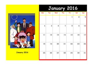 January 2016
January 2016
Mon Tue Wed Thu Fri Sat Sun
1 2 3
4 5 6 7 8 9 10
11 12 13 14 15 16 17
18 19 20 21 22 23 24
25 26 27 28 29 30 31
 