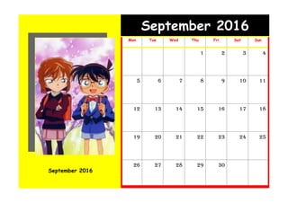 September 2016
September 2016
Mon Tue Wed Thu Fri Sat Sun
1 2 3 4
5 6 7 8 9 10 11
12 13 14 15 16 17 18
19 20 21 22 23 24 25
26 27 28 29 30
 