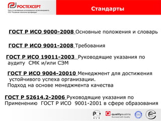 Гост исо 9000.
