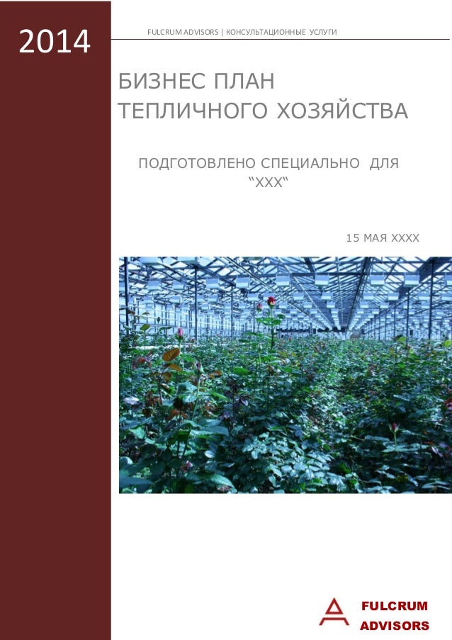 бизнес план для сбербанка образец