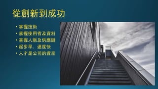 突破框架
找出核心
問題
解決問題獲利
再改善
 