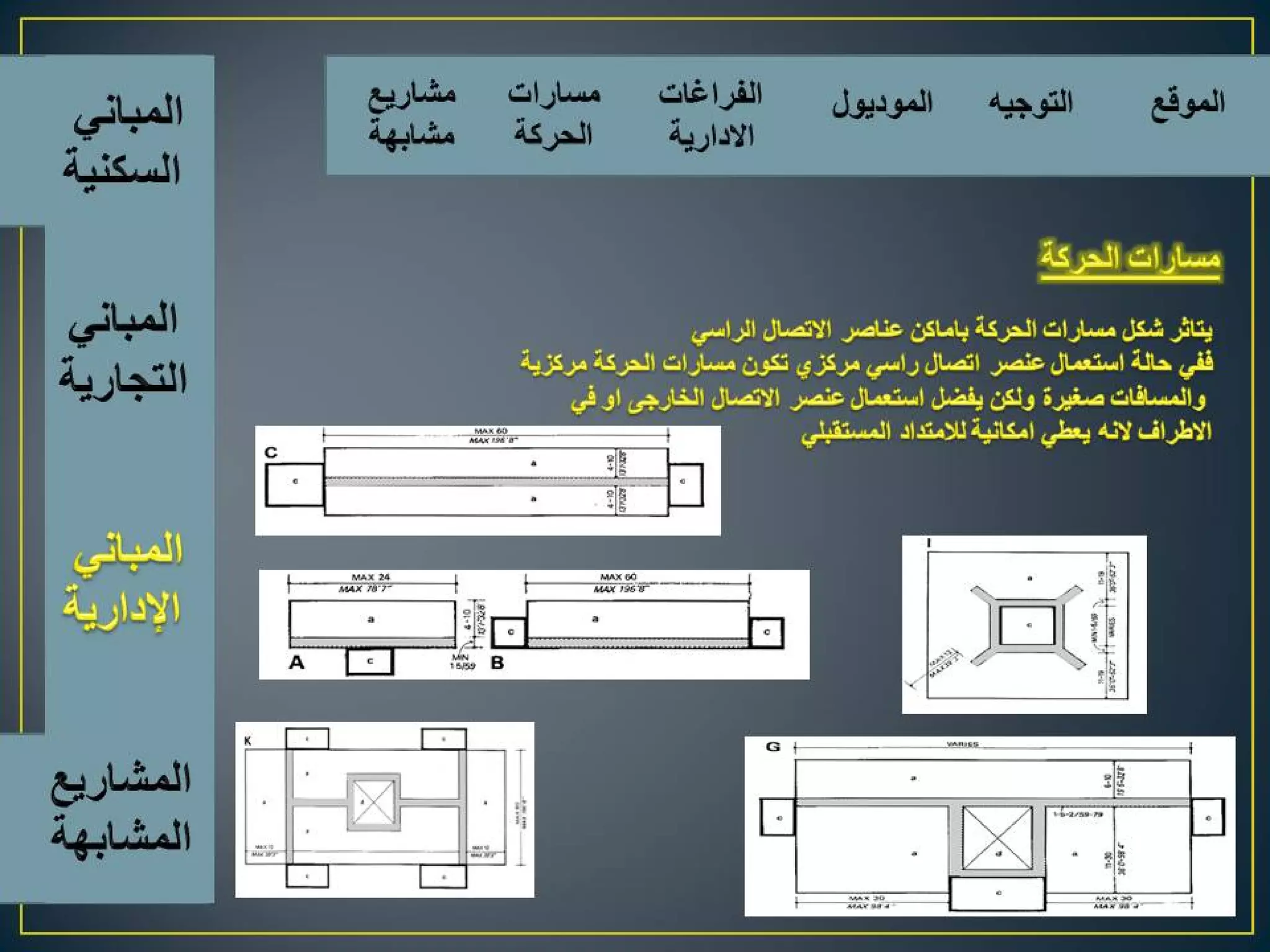 اسس تصميم المبانى التجارية الادارية السكنية | PDF