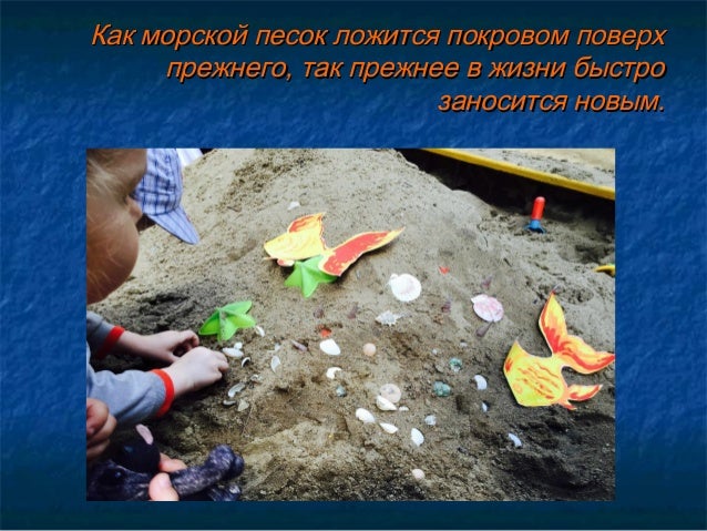 Картотека Игр С Песком В Доу