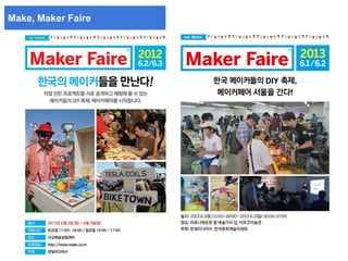 Make, Maker Faire
 
