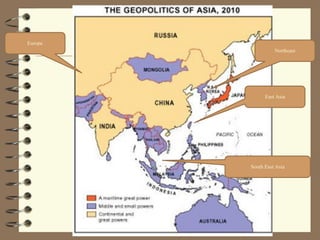 Northeast
East Asia
South East Asia
Europe
 