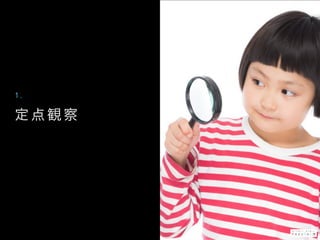 定 点 観 察
1 .
 