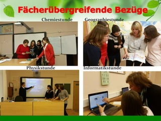 Сhemiestunde Geographiestunde
InformatikstundePhysikstunde
 