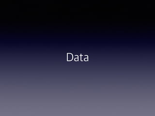 Data
 