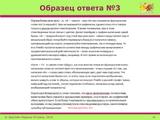 Образец ответа №3
© Эрштейн Марина Оттовна, 2015 24
 