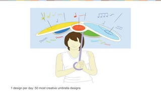 1 design per day: 50 most creative umbrella designs
 