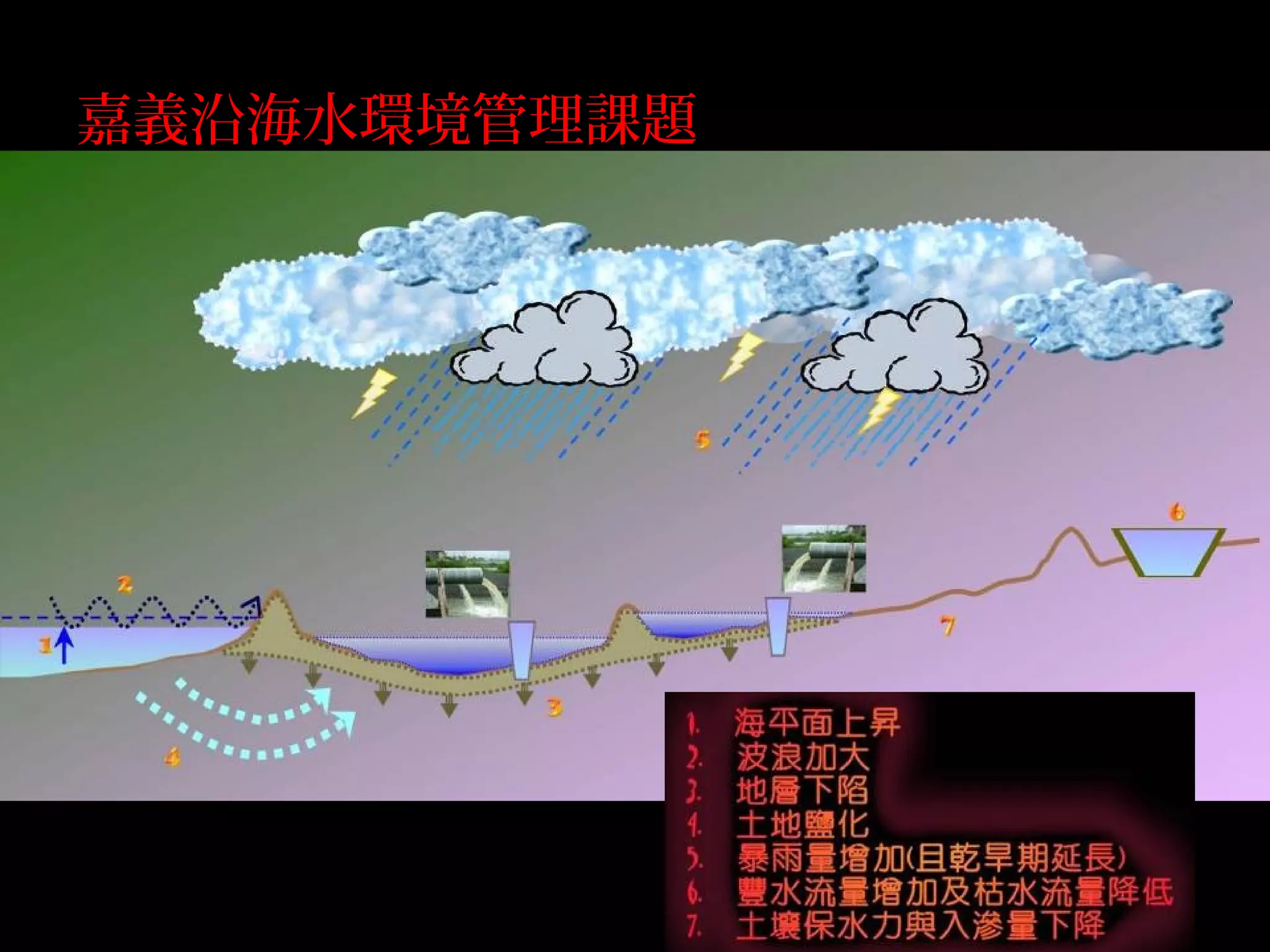 嘉義沿海水環境管理課題
 