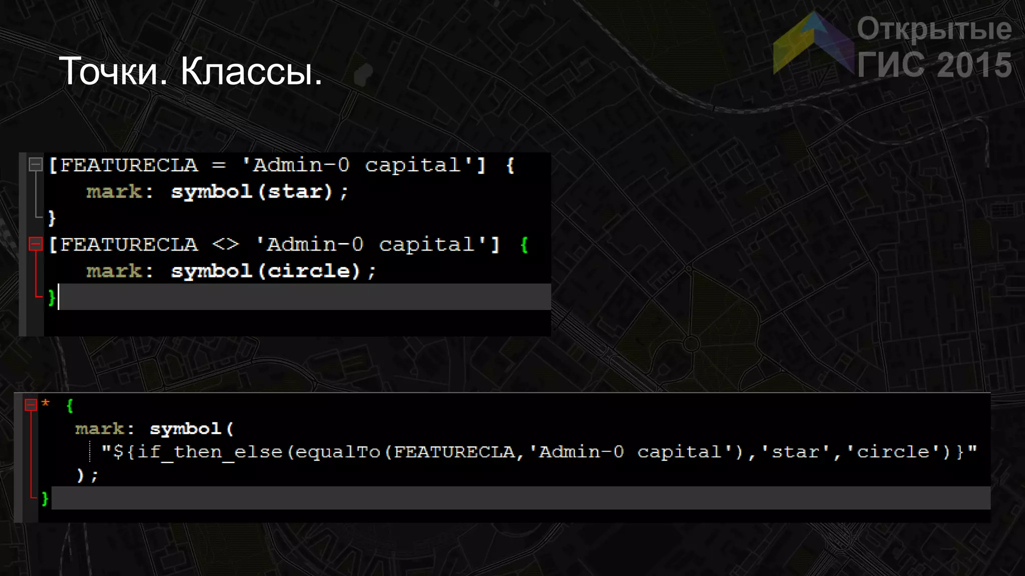 Точки. Классы.
 
