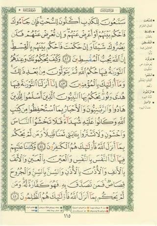 مصـحـف التجــويـد الملون - القران الكريم 