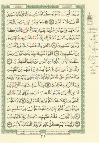 مصـحـف التجــويـد الملون - القران الكريم 