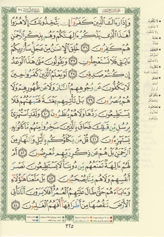 مصـحـف التجــويـد الملون - القران الكريم 