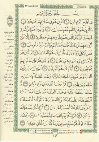 مصـحـف التجــويـد الملون - القران الكريم 