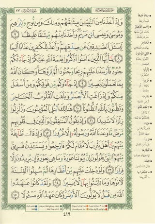 مصـحـف التجــويـد الملون - القران الكريم 