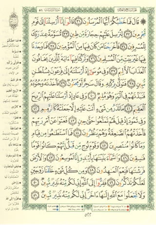 مصـحـف التجــويـد الملون - القران الكريم 