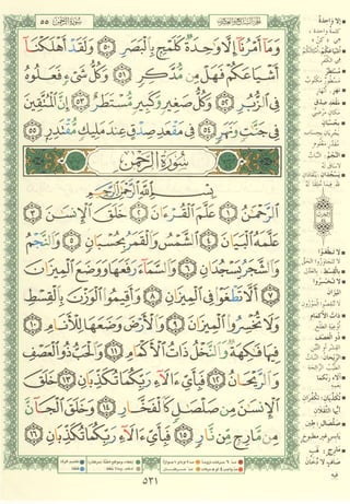 مصـحـف التجــويـد الملون - القران الكريم 