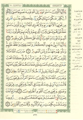 مصـحـف التجــويـد الملون - القران الكريم 