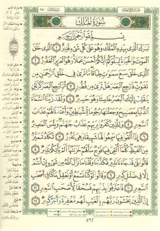 مصـحـف التجــويـد الملون - القران الكريم 