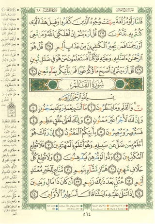 مصـحـف التجــويـد الملون - القران الكريم 