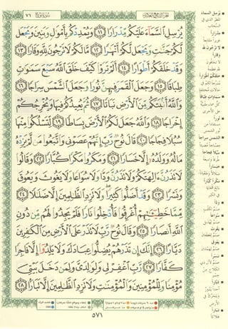 مصـحـف التجــويـد الملون - القران الكريم 