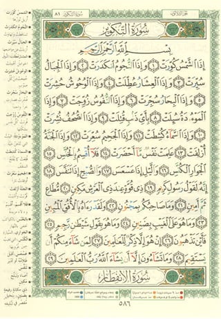 مصـحـف التجــويـد الملون - القران الكريم 