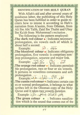 مصـحـف التجــويـد الملون - القران الكريم 