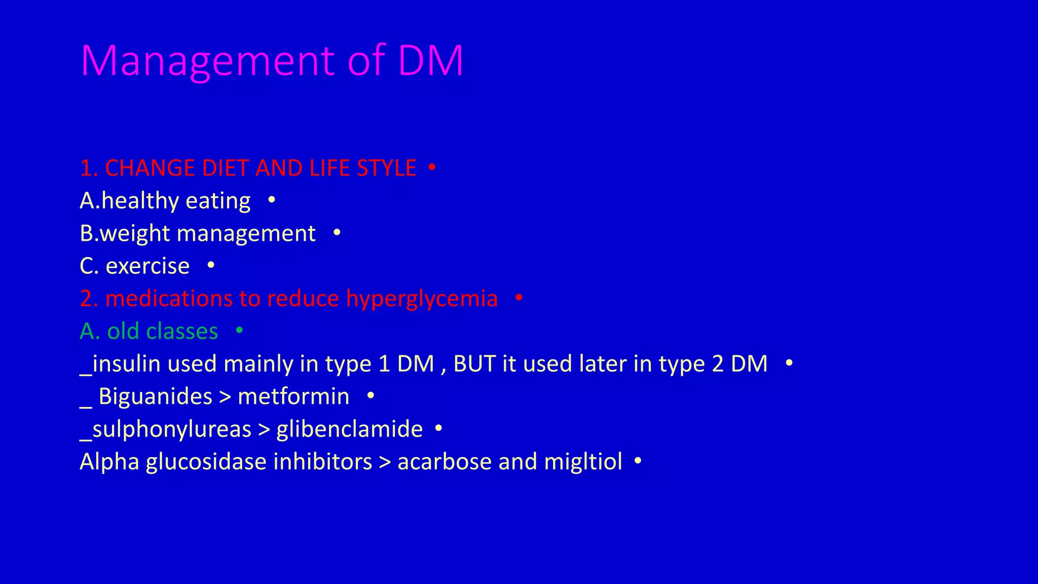 diabetes mellitus | PPTX