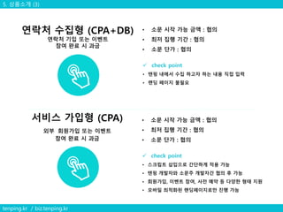 5. 상품소개 (3)
tenping.kr / biz.tenping.kr
 