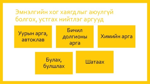эмнэлгийн хог хаягдлын менежмент