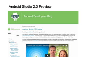 Android Studio 2.0 Preview
 